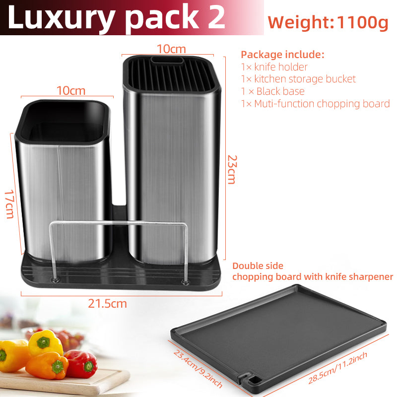 smart kitchen chopping borad with Drain System