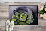 Home Grown In Plaquemines Parish Cabbage Doormat